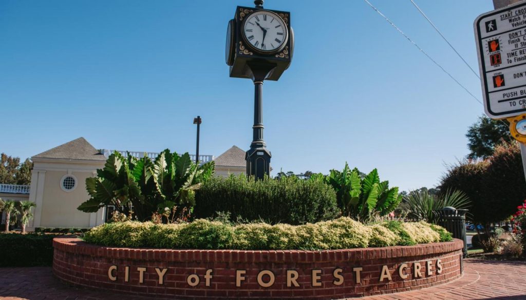 city of forest acres sc landmark clock local moving area.jpg