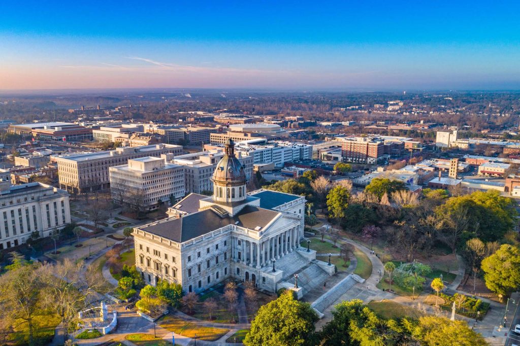 downtown columbia sc storage units service area state house.jpg