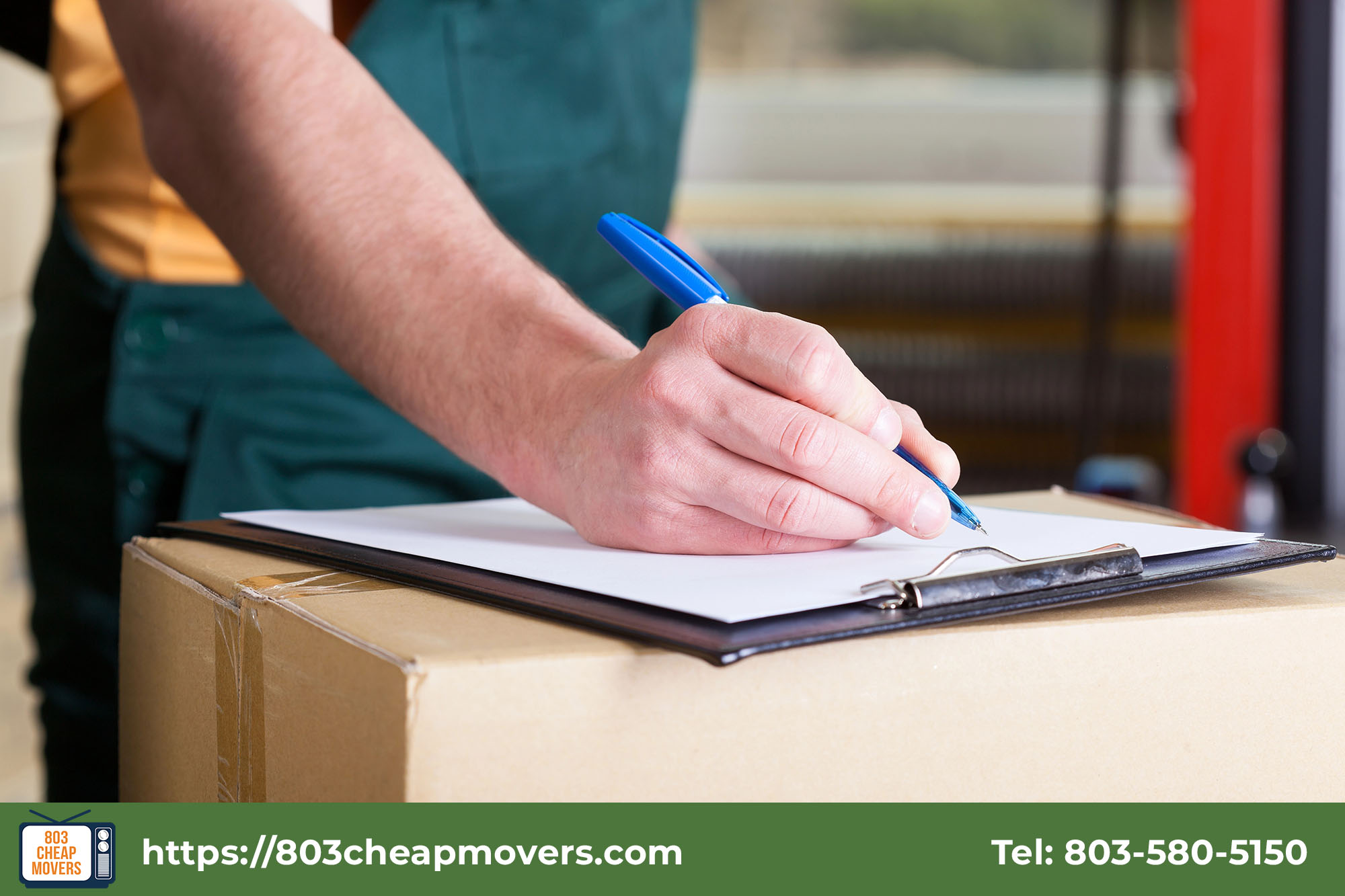 person checking storage unit inventory list.jpg