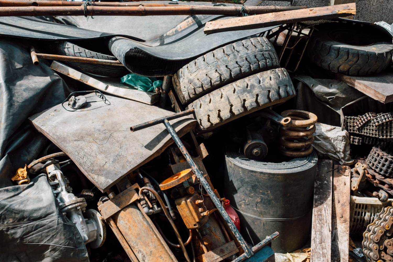 garage junk removal service in columbia, sc